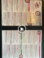 Fitz's Restaurant menu