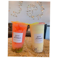 West Straw's Boba Tea food