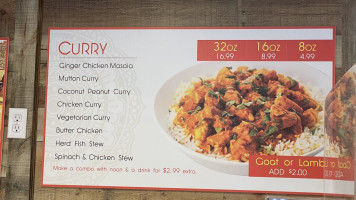 Spice Station Indian Cuisine menu