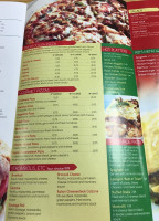 Maria D's menu