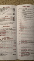 Jin's Asian Cafe menu