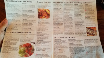 Dylan's Drafthouse menu