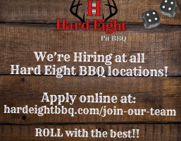 Hard Eight Barbeque food