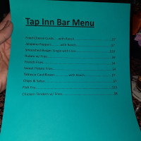 Duffers menu