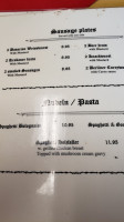 Gasthaus Berliner Bear menu