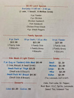 Good-n-crisp Chicken menu