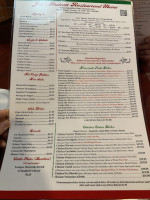 Joe's Pizza and Pasta menu