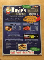 Rosie's Corner Take Out food