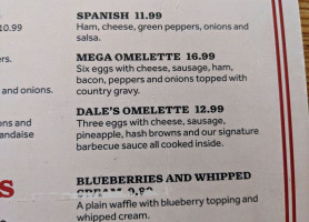 J And D's Family menu