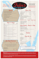 Felix's BBQ with Soul menu