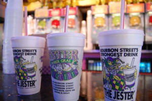 Jester Mardi Gras Daiquiris food