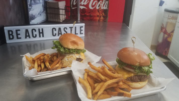 Beach Castle Burgers food