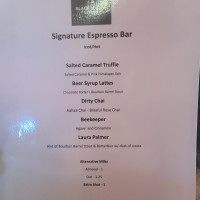 Black Lodge Coffee Roasters menu