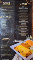 El Mexicano Grill menu