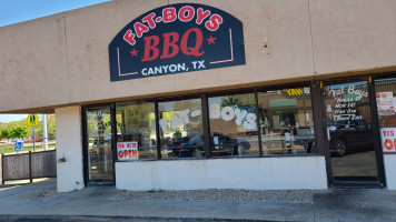 Fat Boy's Bbq outside