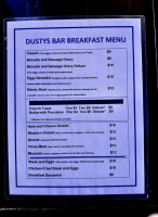 Dusty's inside