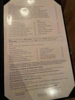 Davio's Northern Italian Steakhouse menu