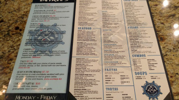 Mariscos Altamar Restaurant menu