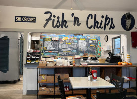 Sir Cricket's Fish Chips food