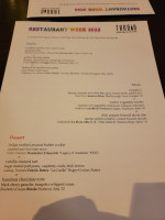 Tannin Wine Kitchen menu