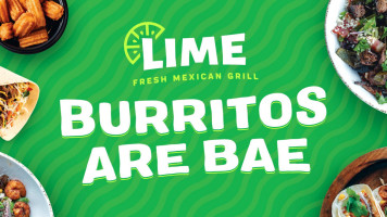 Lime Fresh Mexican Grill food