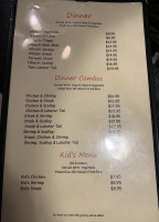 Shogun menu