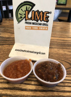 Lime Fresh Mexican Grill food