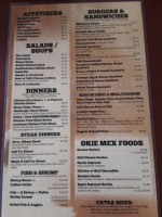 The Lazy Heifer Cafe menu