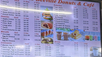 Beeville Donuts And Café food