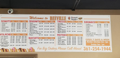 Beeville Donuts And Café inside