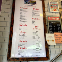 Eagles Lighthouse Cafe menu