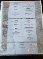 Destination Dogs menu