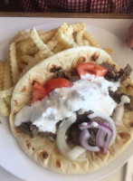 Angelo's Pizza Gyros food