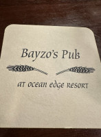 Bayzo's Pub food