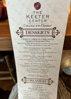 The Keeter Center-dining food