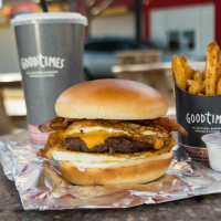 Good Times Burgers Frozen Custard food