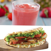 Tropical Smoothie Cafe food