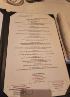 Carmine's La Trattoria menu