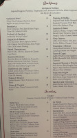 Carmine's La Trattoria menu