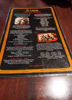 El Limon menu