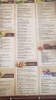 Cuatro Caminos Mexican menu