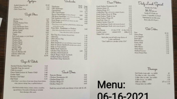 Friendly Gs menu