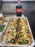 La Huerta Taco Truck food