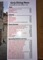 Johnny's Italian menu