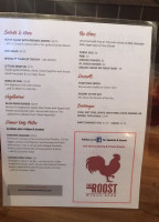 The Roost Wings And Craft Beer menu