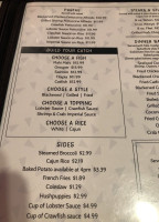 Papa Dubi's menu