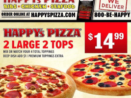 Happy's Pizza food