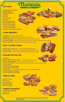 Nathans Famous menu