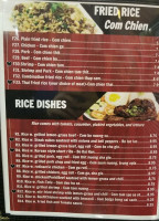 Country Pho menu