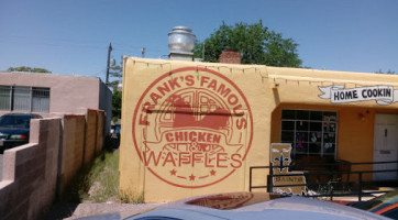 Frank's Famous Chicken Waffles outside